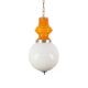 Pendant lamp, Italian design, 1970s, manufacturer: Mazzega