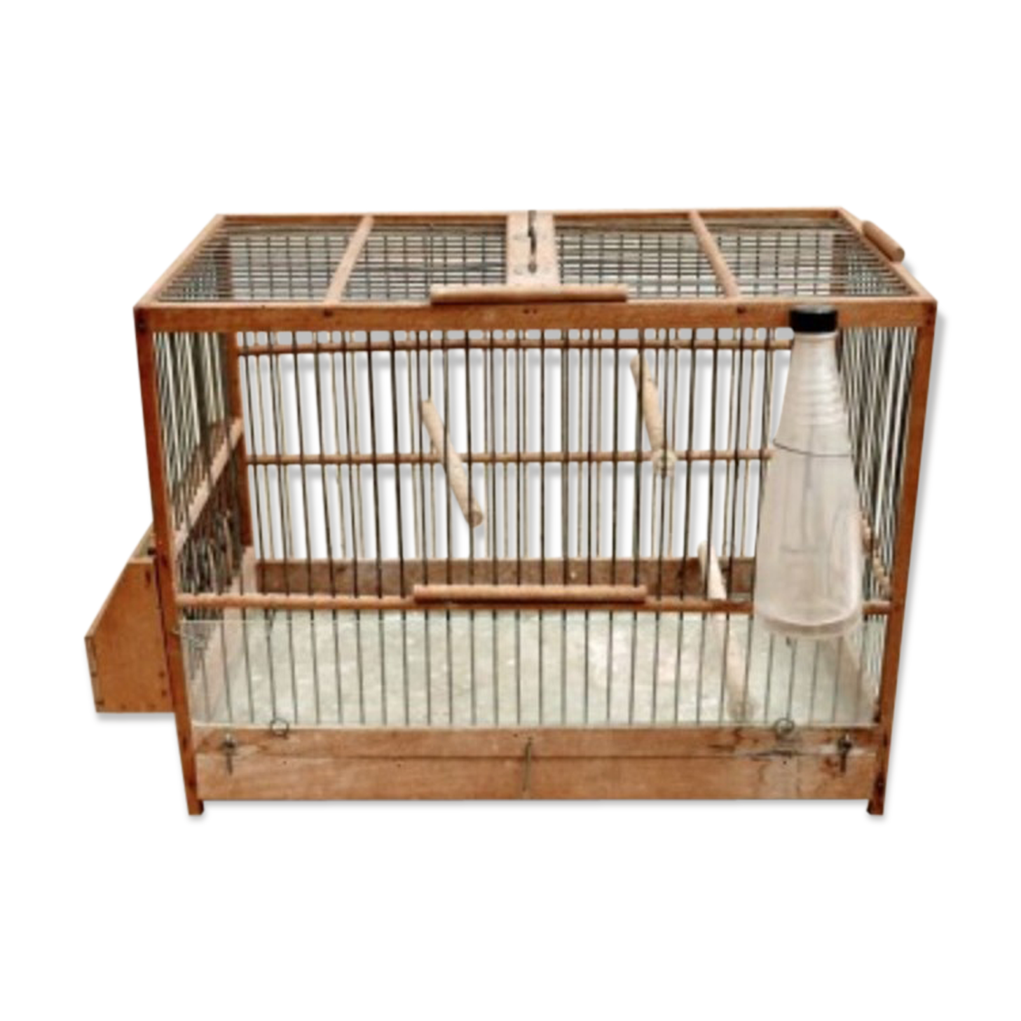 Old wooden cage