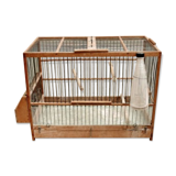 Cage ancienne en bois