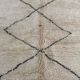 Tapis beni ouarain berber 210x140 cm