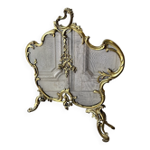 Small fireplace screen from the time of Napoleon III, circa 1900.