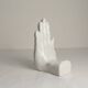 Bookend or ceramic decoration left hand 1980