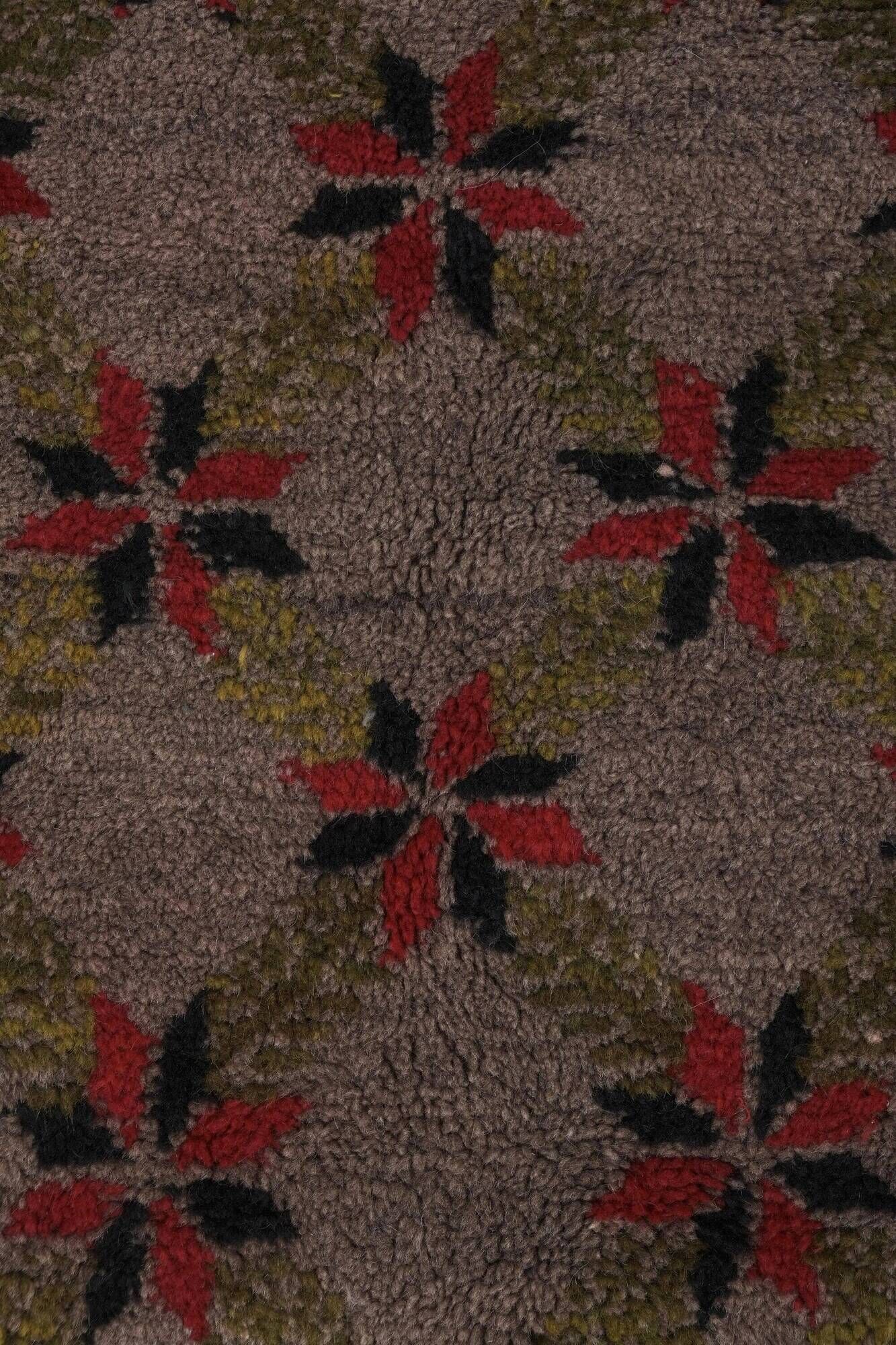 Vintage handmade Turkish rug 115x245 cm