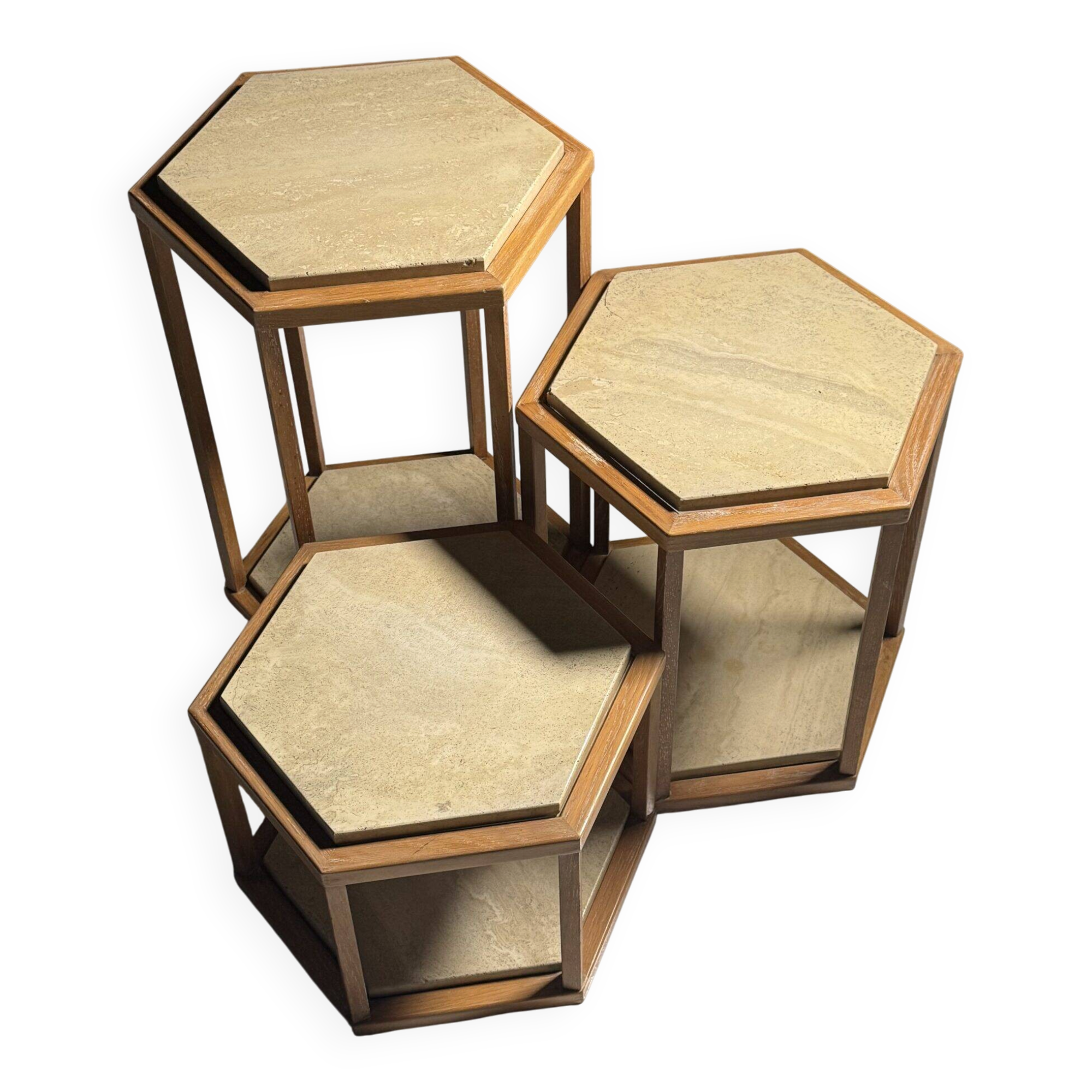 Set of 3 side tables Roche Bobois