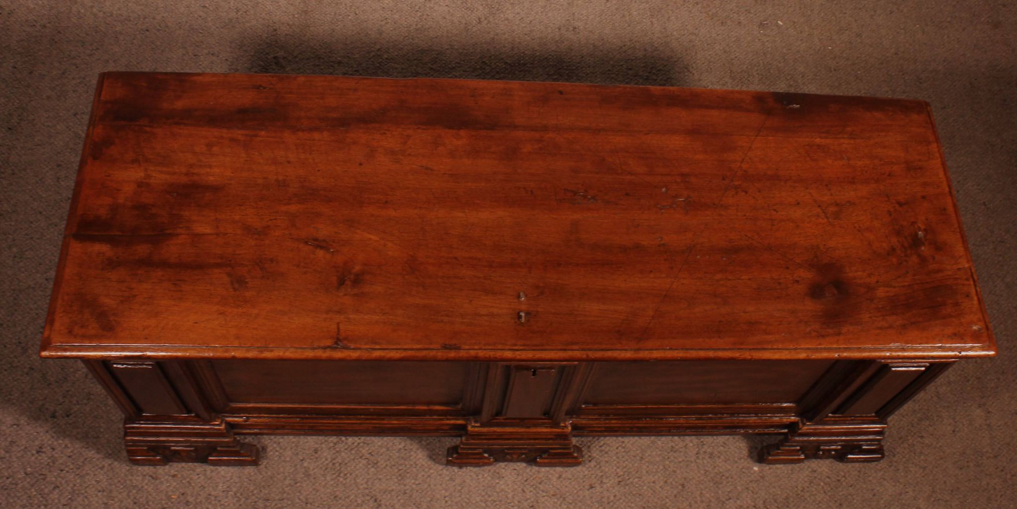 Italian Renaissance Walnut Chest - 16th Century