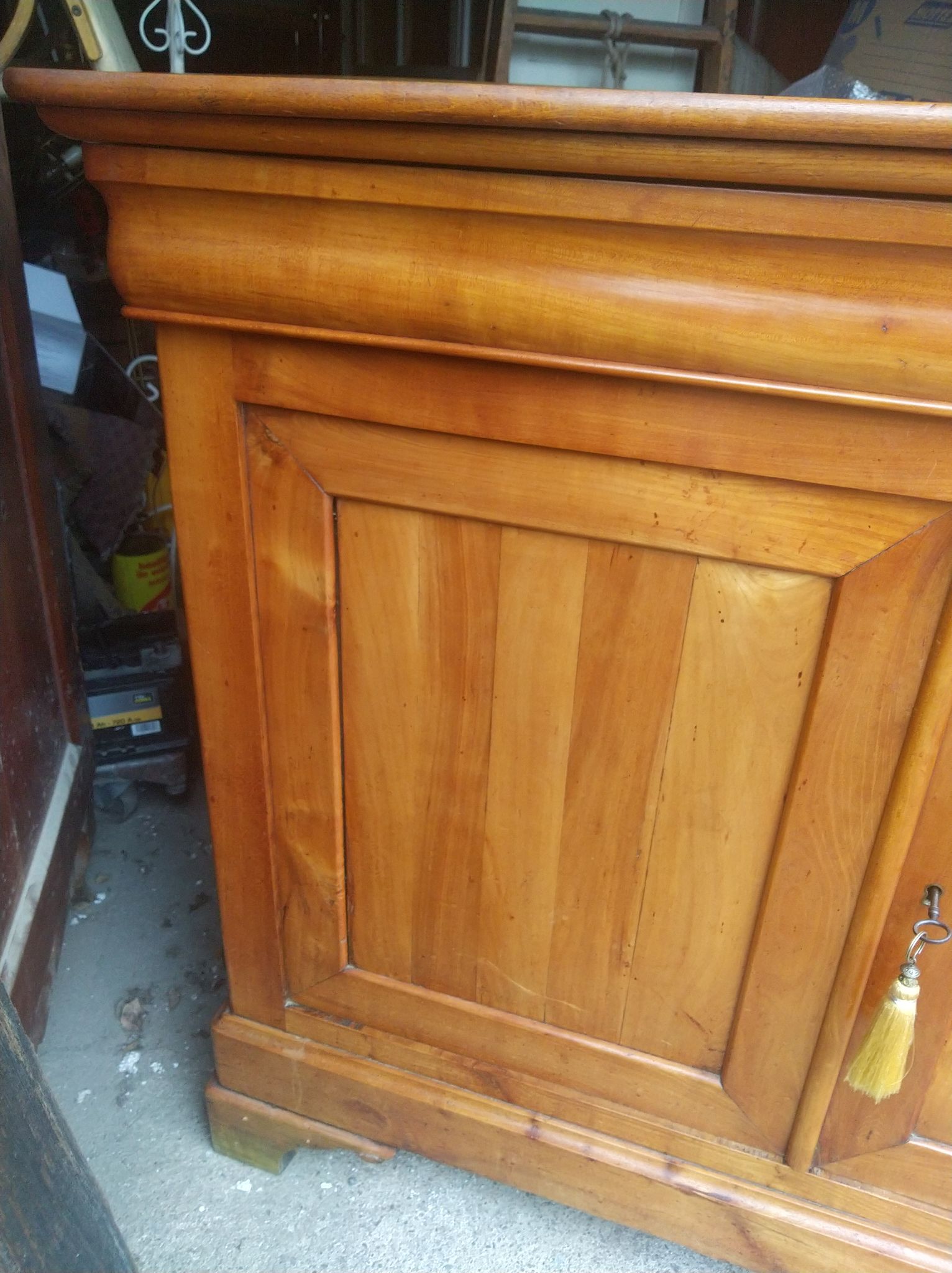 Louis Philippe period cherrywood sideboard