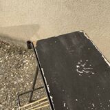 Vintage sofa end review door scoubidou wood tablet and lamp holder