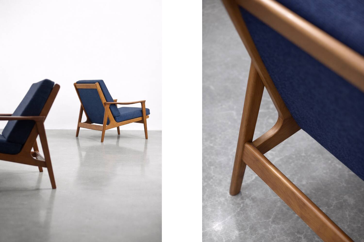 Vintage Mid-Century Australian Modern Teak Sofa & Armchairs by Parker Furniture