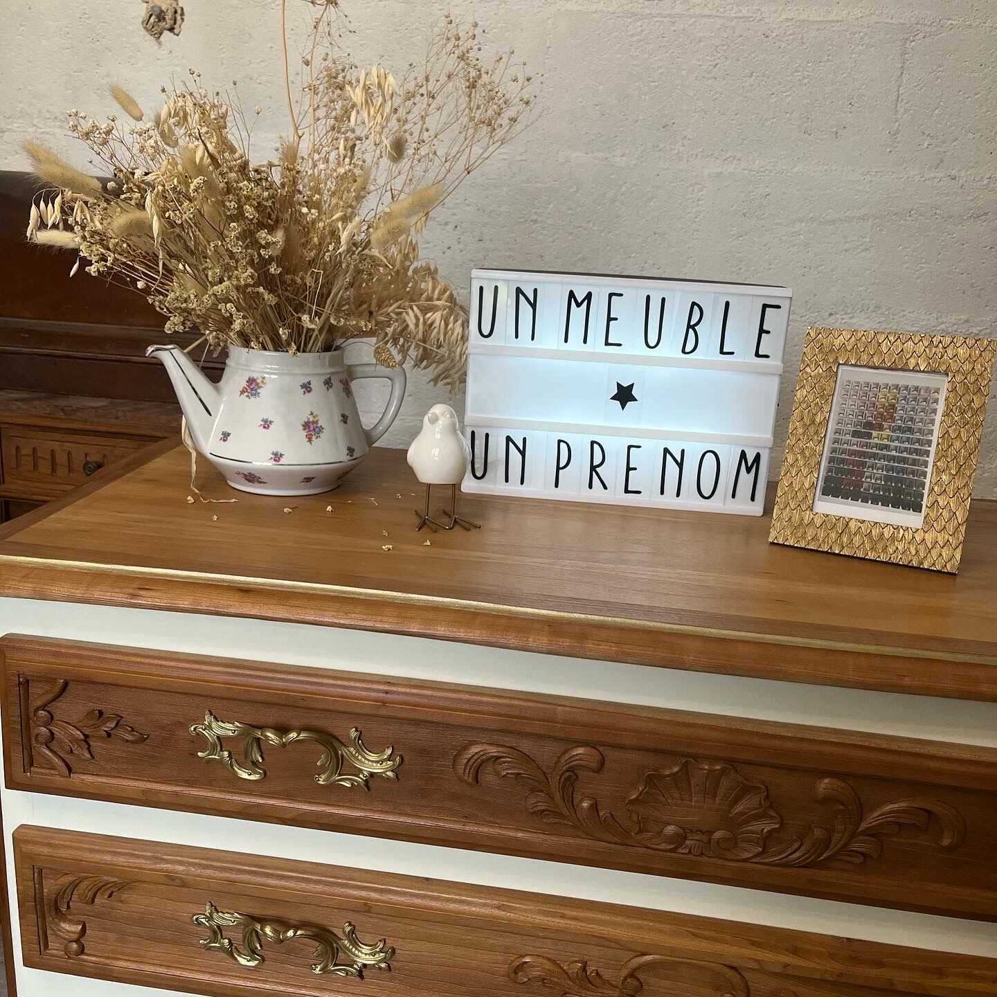 Louis XV style chest of drawers