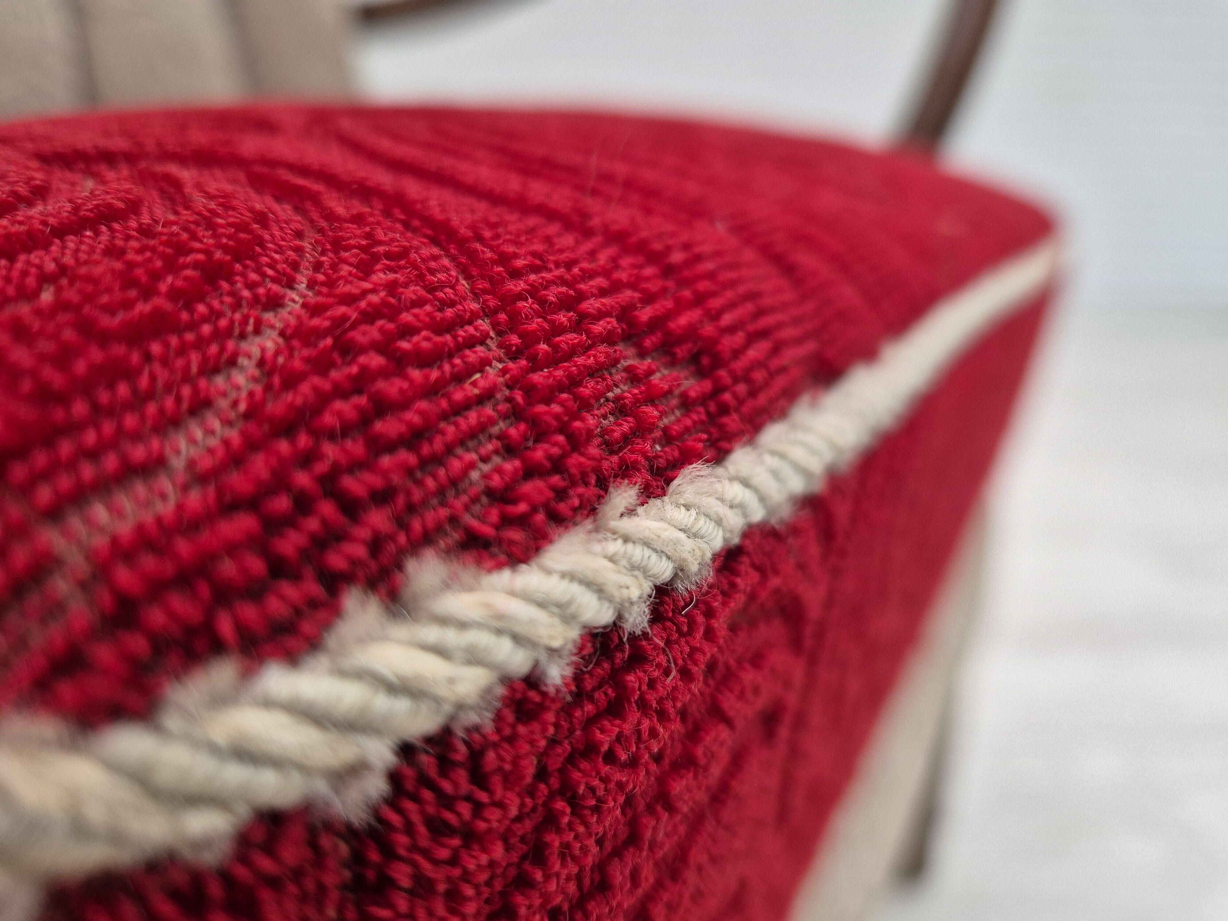 Années 1960, design danois par Alfred Christensen, fauteuil en état d'origine.