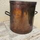 Large copper cauldron 19th