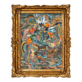 Oil on panel 1994 signed - Fauvism Cubism Pointillism