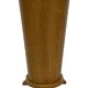 Vintage umbrella holder in oak basket storage design of the 1960s minimalis