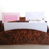 Letter holder thuja magnifying glass