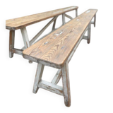 Wooden benches - 3m