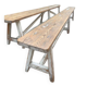 Bancs en bois - 3m