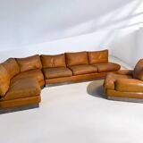 Jacques Charpentier sofa set, 1970s