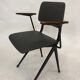 Armrest upholstery in skai industrial chair Marko Holland