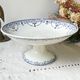 Vintage pedestal dish terre de fer hb&c balzac made in france