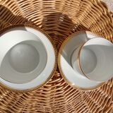 Duo of porcelain tea cups