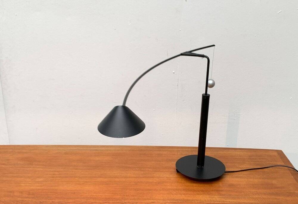 Nestore table lamp, Italian postmodern vintage by Carlo Forcolini for Artemide, 1980s.