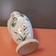 Vase opaline émaillée  papillon