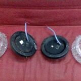 Plafonniers en verre, vintage