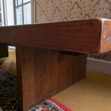 Large coffee table in solid wood