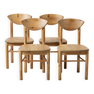 Ensemble de 4 chaises - manger 1970