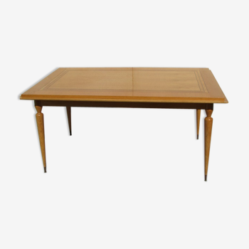 Table en chêne des années 50-60