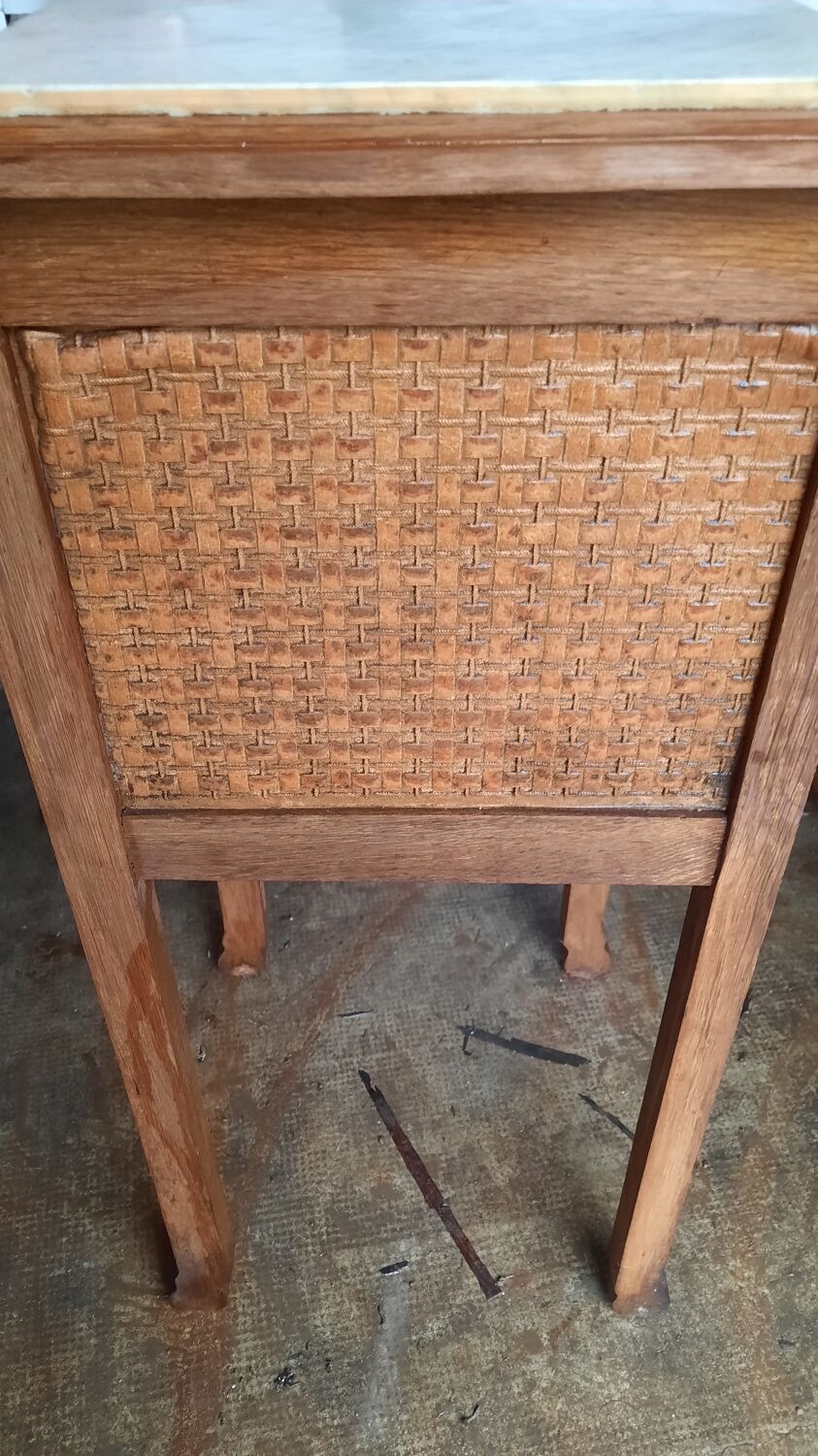 Vintage bedside table