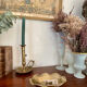 Vide-poches corbeille en laiton vintage