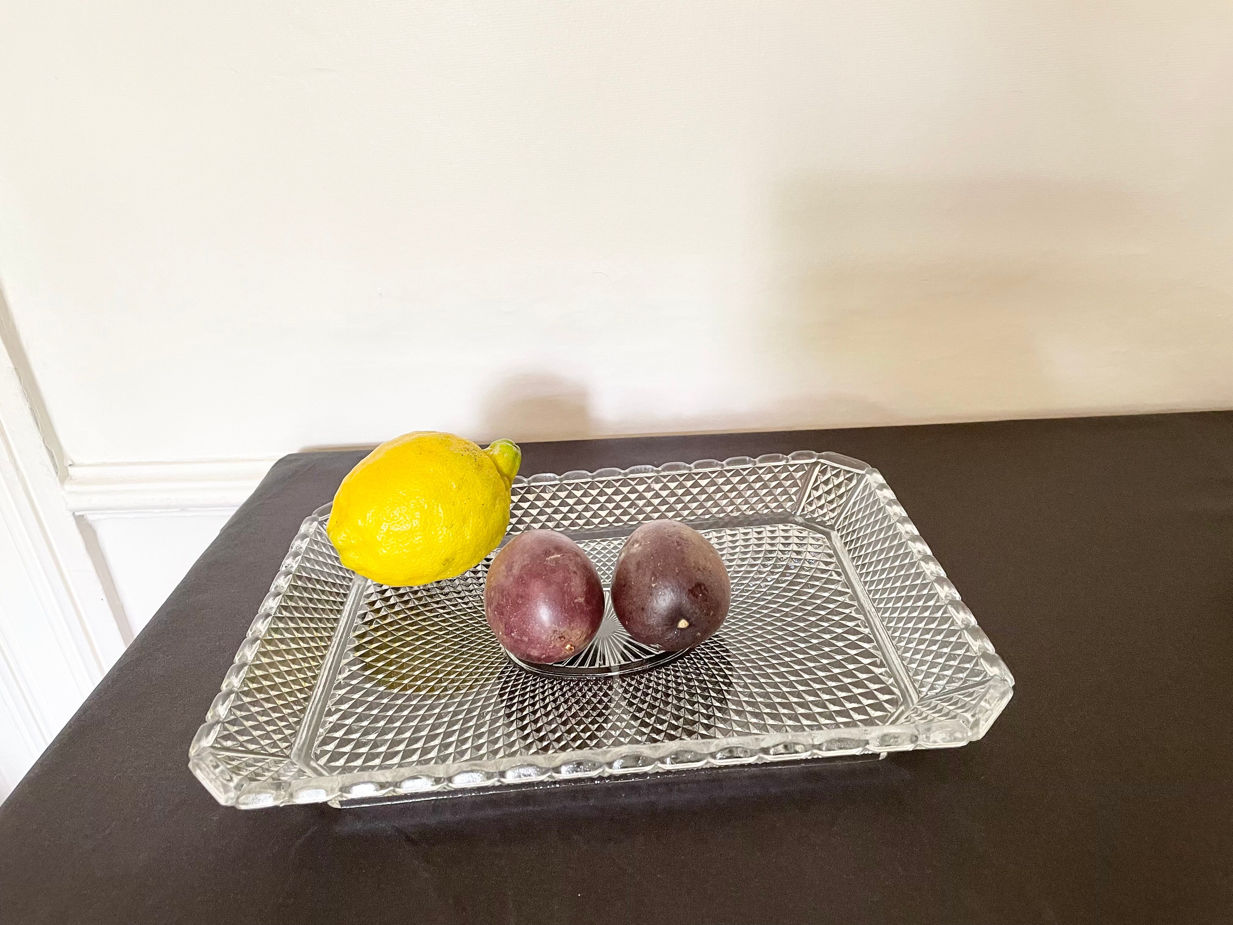 Plateau en pointe de diamant