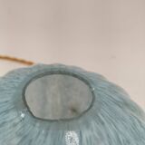Clichy blue glass pendant light