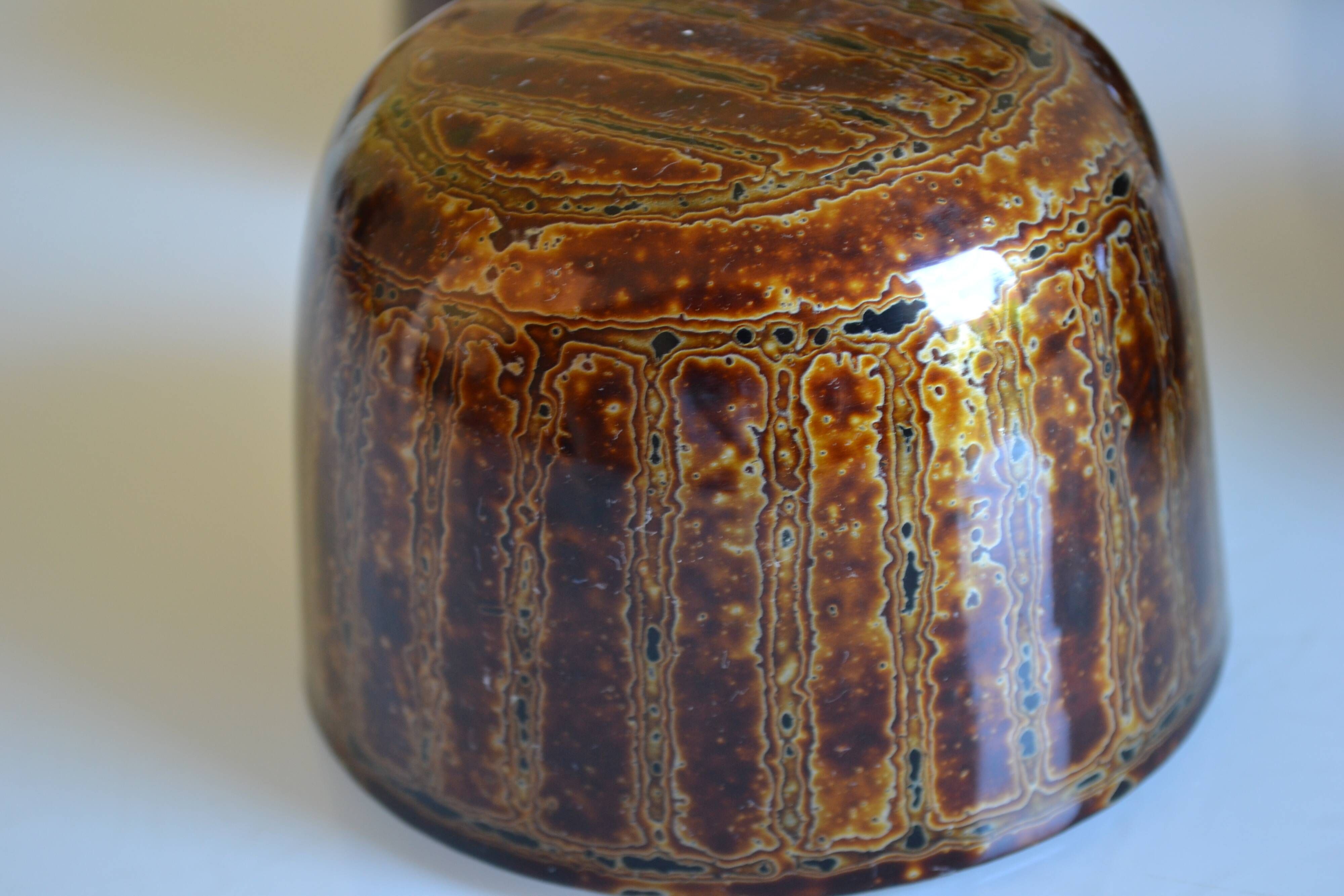 Set of 6 traditional bowls Burmese craftsmanship lacquered bamboo horsehair