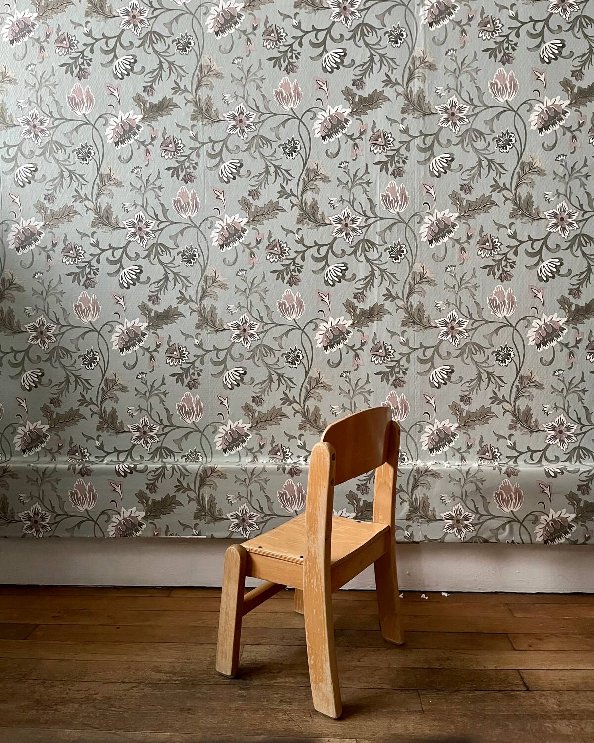 70s children's school chair