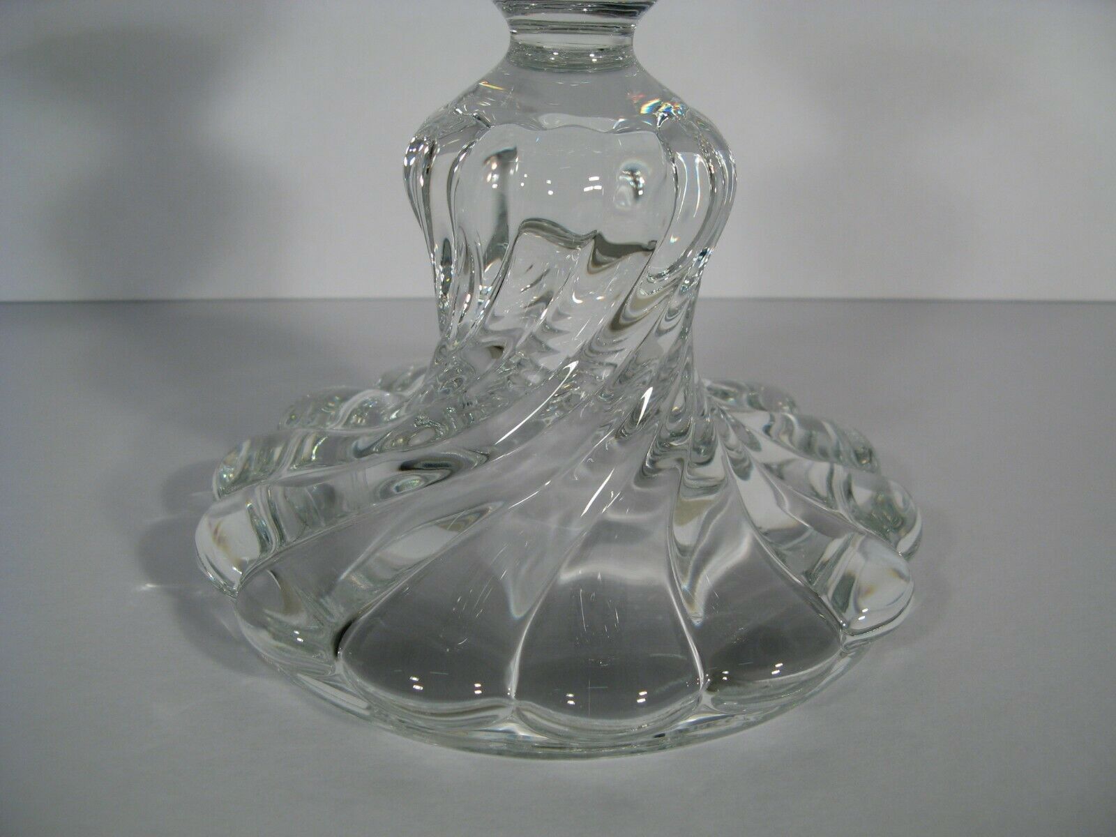 Photophore model Bamboo crystal from Baccarat de France