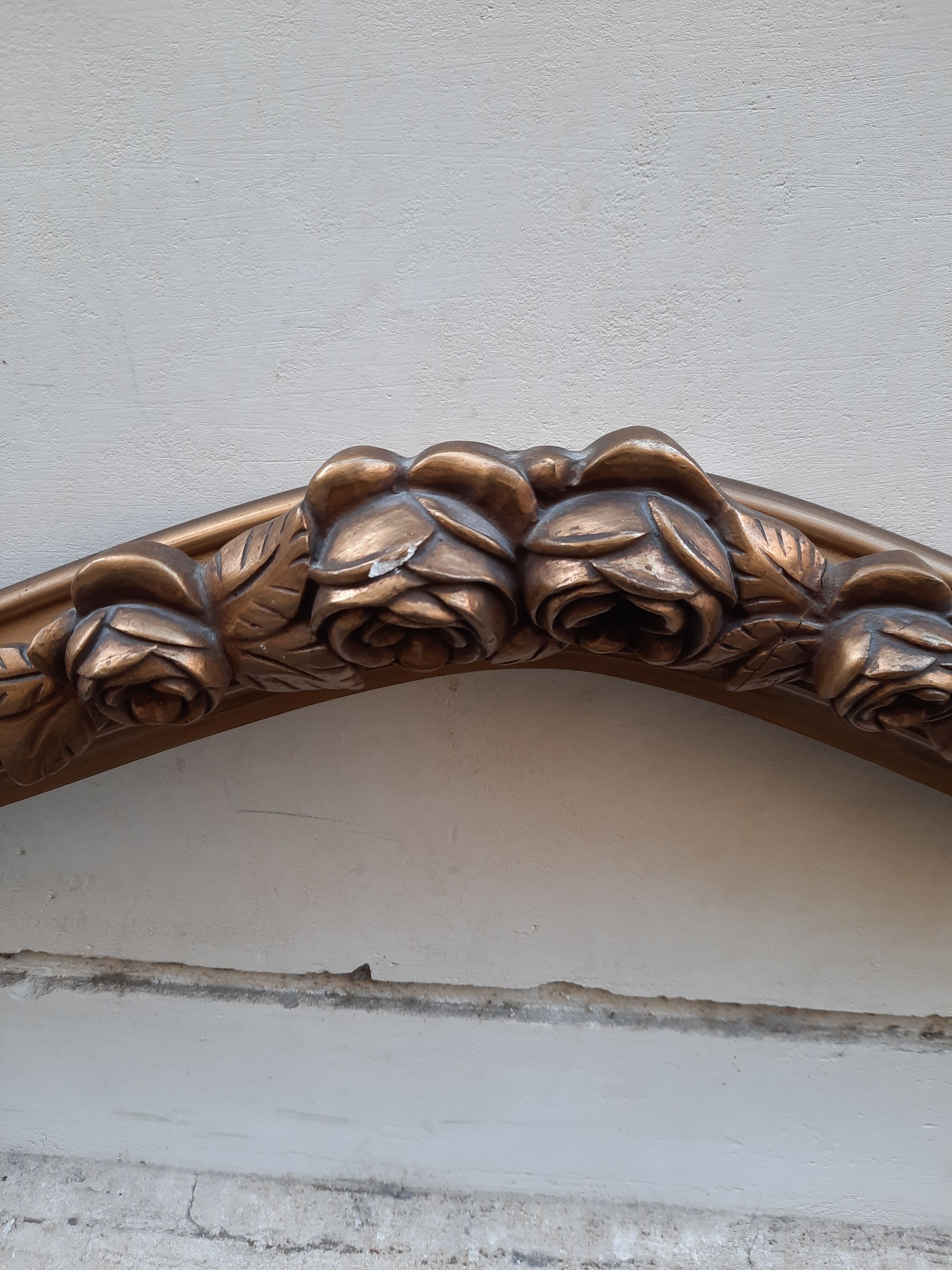 Art Deco golden frame