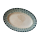 Long dish Richelieu Terre de fer