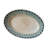 Long dish Richelieu Terre de fer