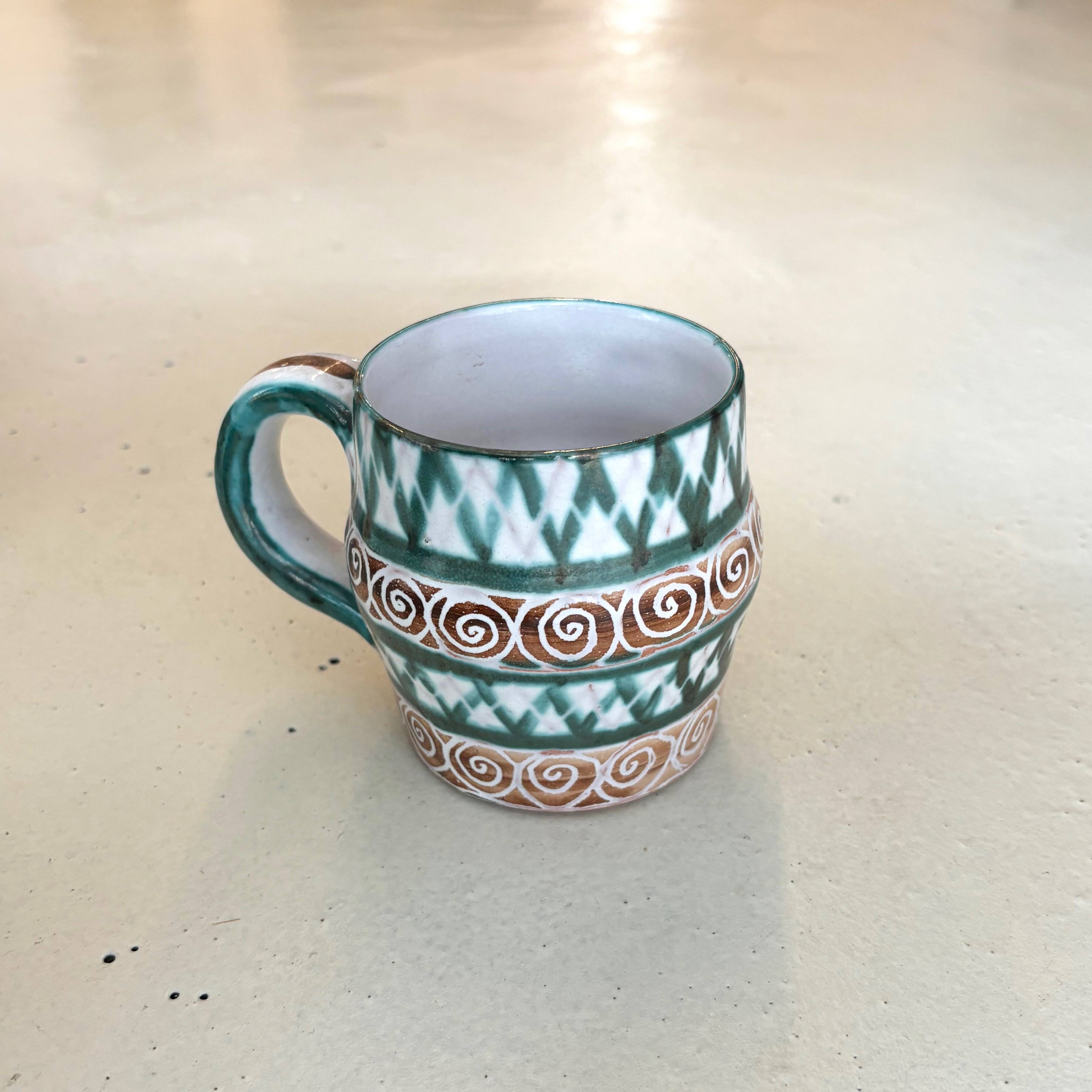 Ceramic cup by Robert Picault Vallauris