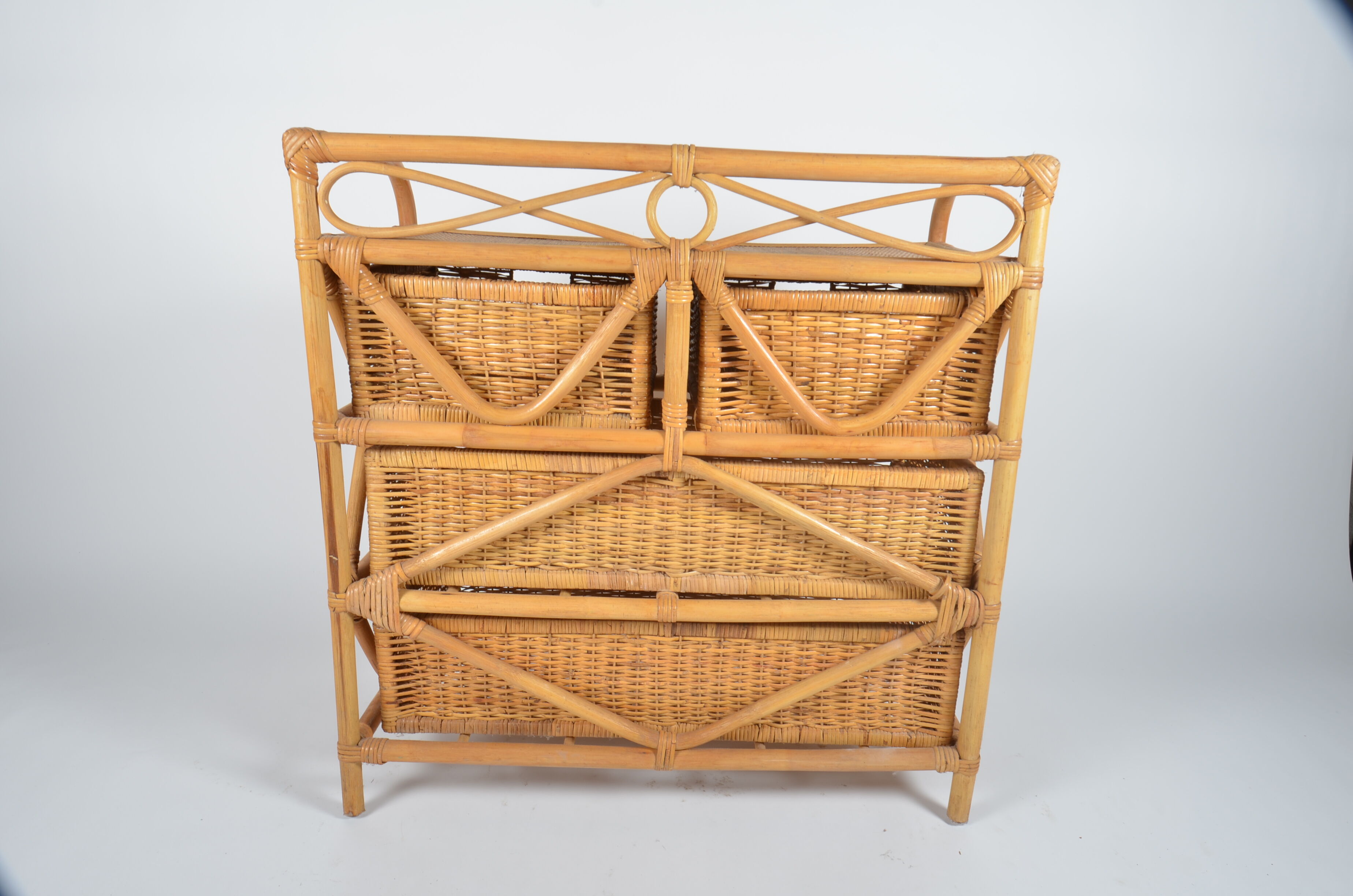 Rattan dresser