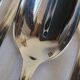 12 Small Silver-Plated Metal Spoons Guildar Silversmith