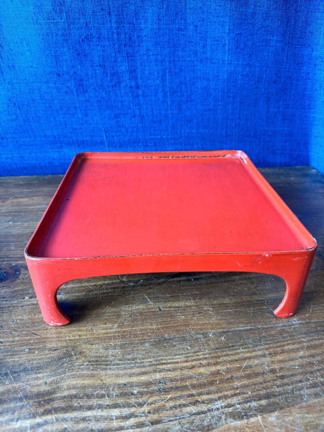 Pair of Japanese trays "Ozen" – Meiji period, circa 1890