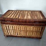 Rattan chest