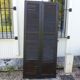 et of 2 wooden shutters