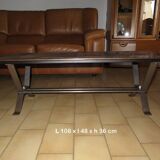 enameled lava coffee table