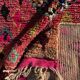 Tapis berbere marocain rose boujad neuf