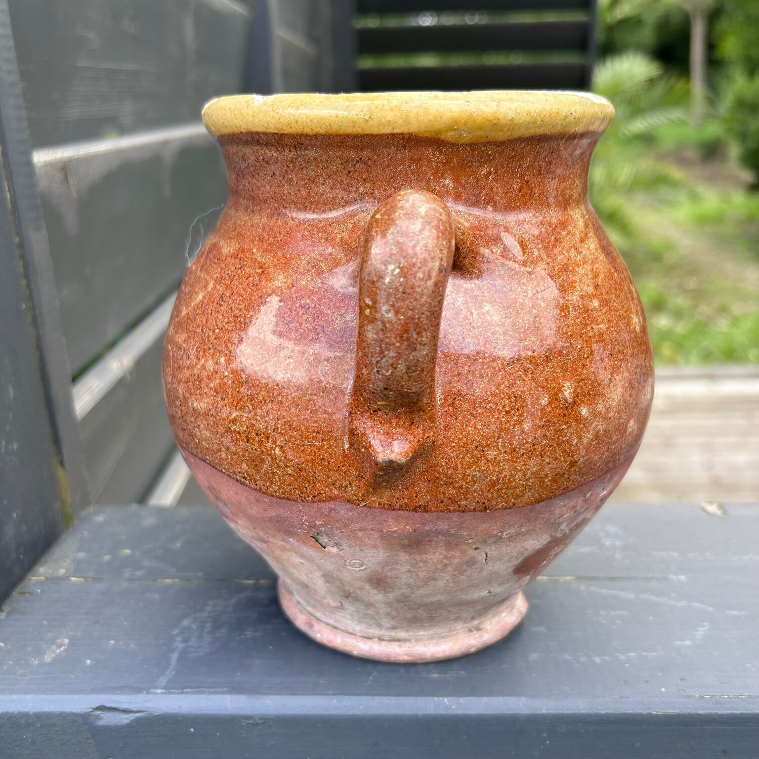 Antique terracotta jar