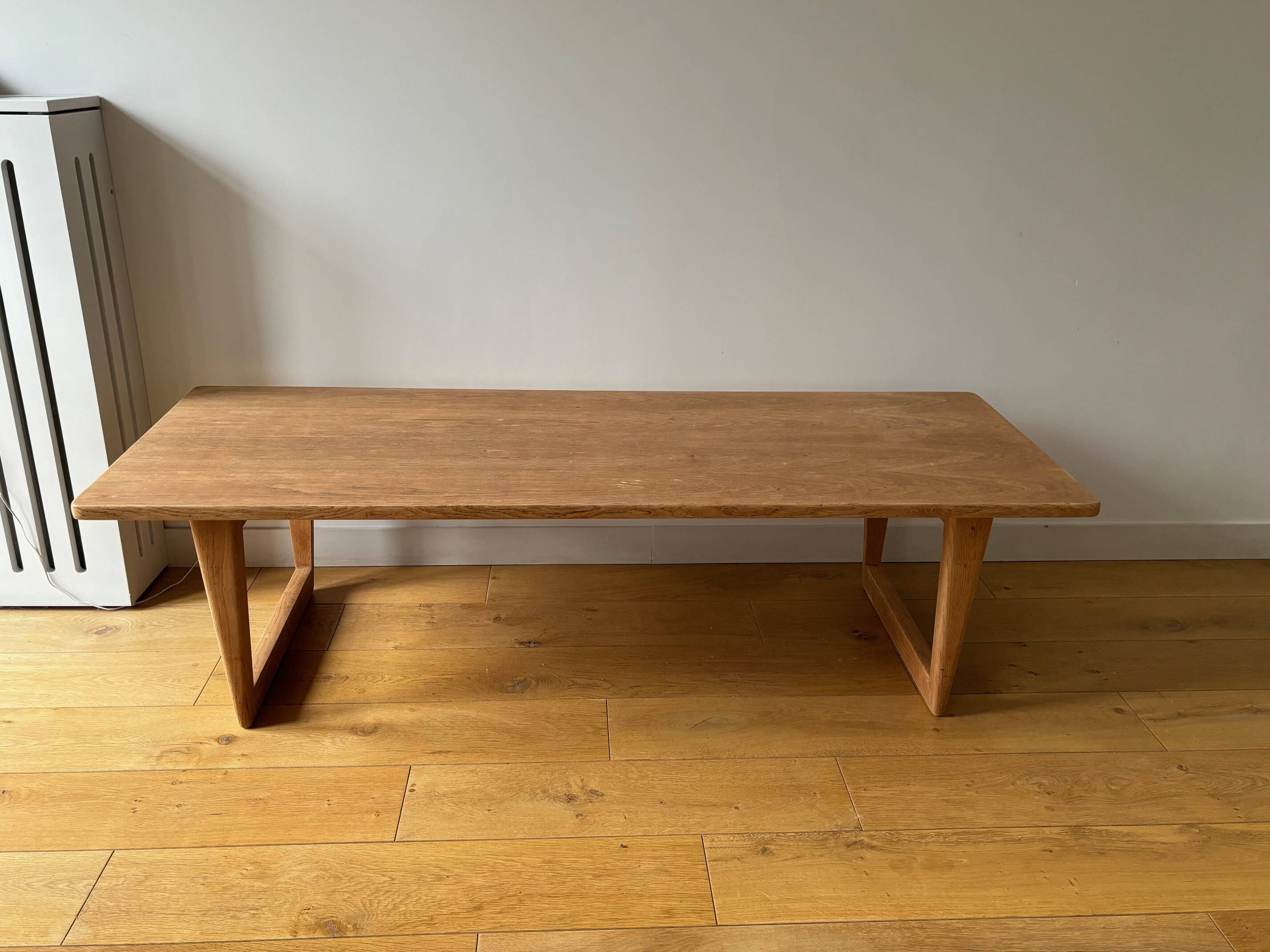 Oak coffee table by Borge Mogensen - Denmark, 1970s